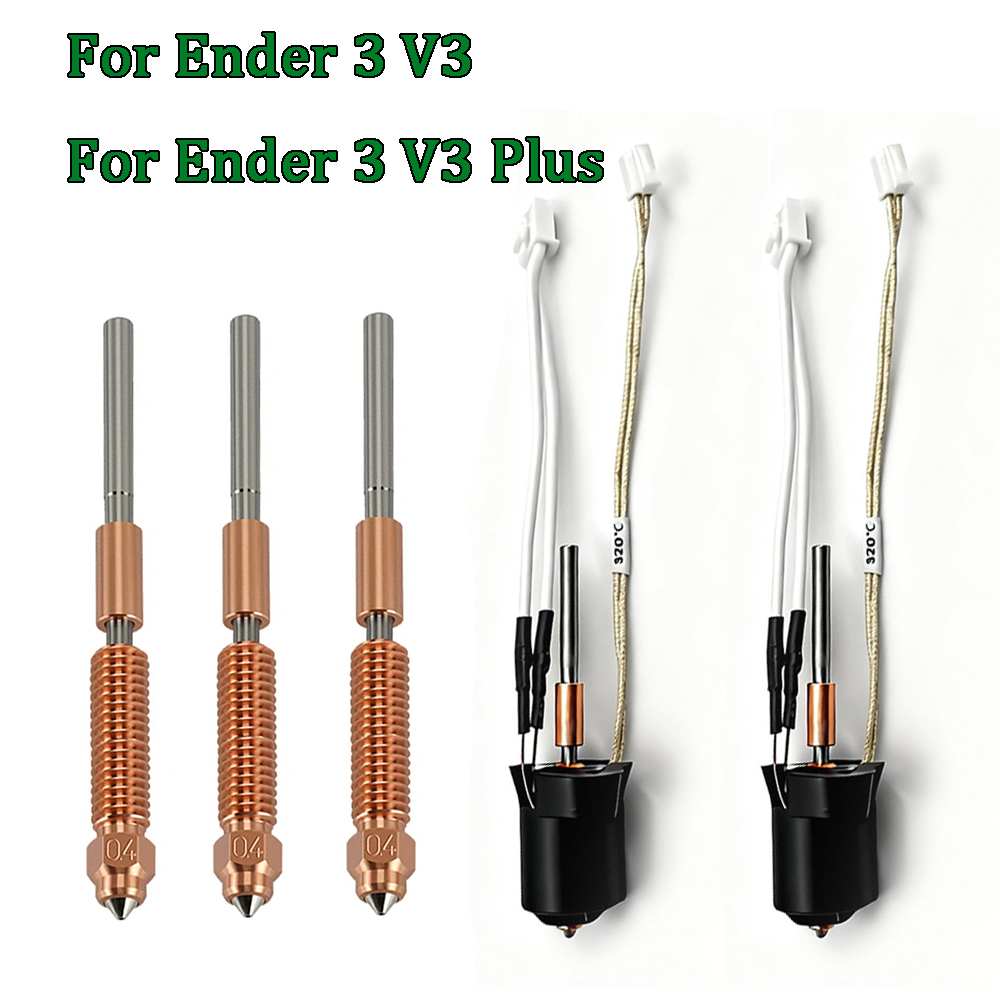 Creality Printer K1 - ชุดอัพเกรดฮอตเอนด์ Ender 3 V3 Plus ฮอตเอนด์เซรามิกสำหรับเครื่องพิมพ์