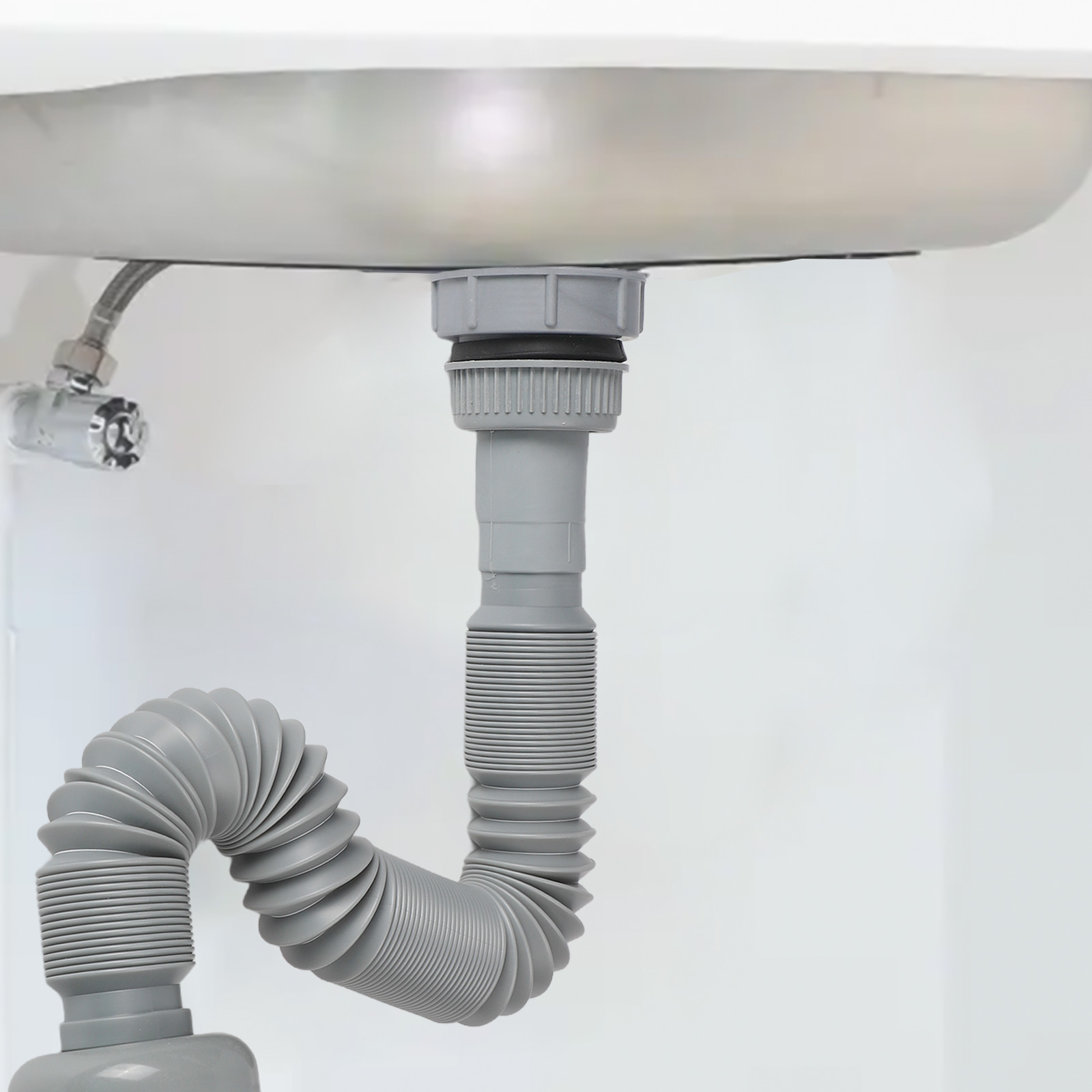 1 ชิ้นอ่างล้างจานท่อระบายน้ําข - Home Improvement K&B Construction บทวิจารณ์และราคา