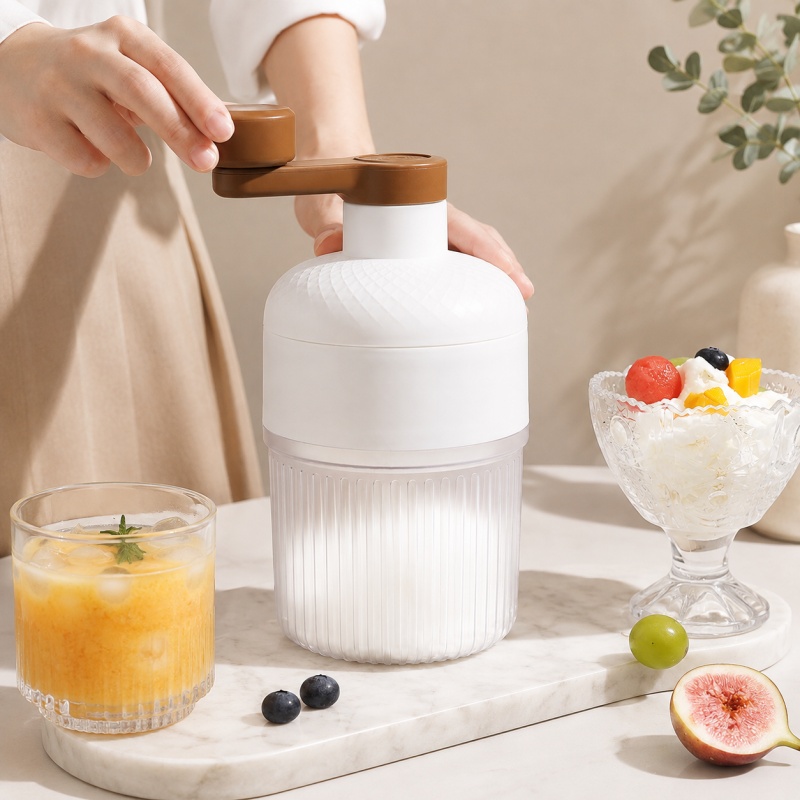 เครื่องบดน้ำแข็งแบบมือหมุนแบบพ - Home Improvement Kitchen บทวิจารณ์และราคา