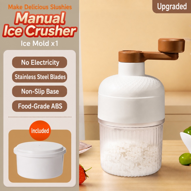 เครื่องบดน้ำแข็งแบบมือหมุนแบบพ - Home Improvement Kitchen บทวิจารณ์และราคา