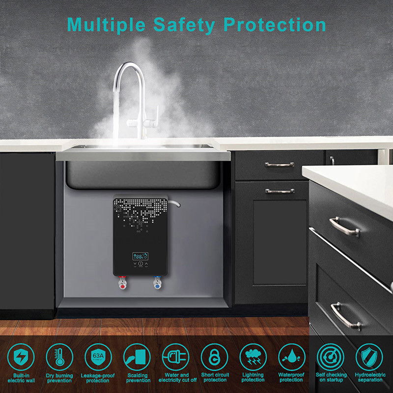 เครื่องทําน้ําอุ่นไฟฟ้าทันทีฝั - Home Improvement K&B Construction บทวิจารณ์และราคา