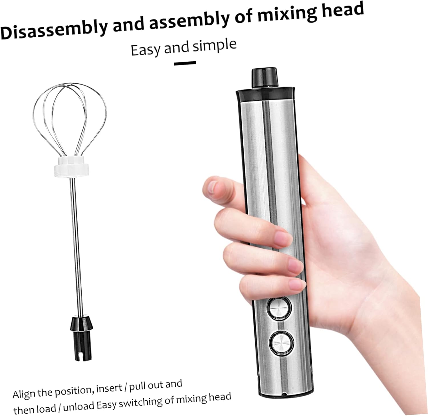 เครื่องตีฟองนมไฟฟ้าแบบมือถือ M - Home Improvement Kitchen บทวิจารณ์และราคา