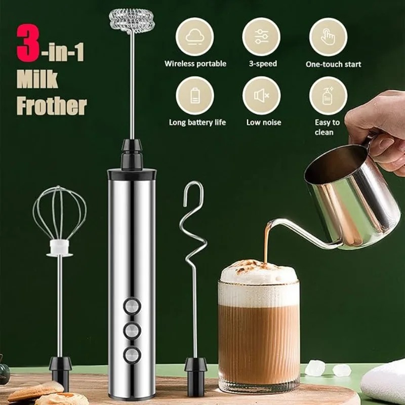 เครื่องตีฟองนมไฟฟ้าแบบมือถือ M - Home Improvement Kitchen บทวิจารณ์และราคา