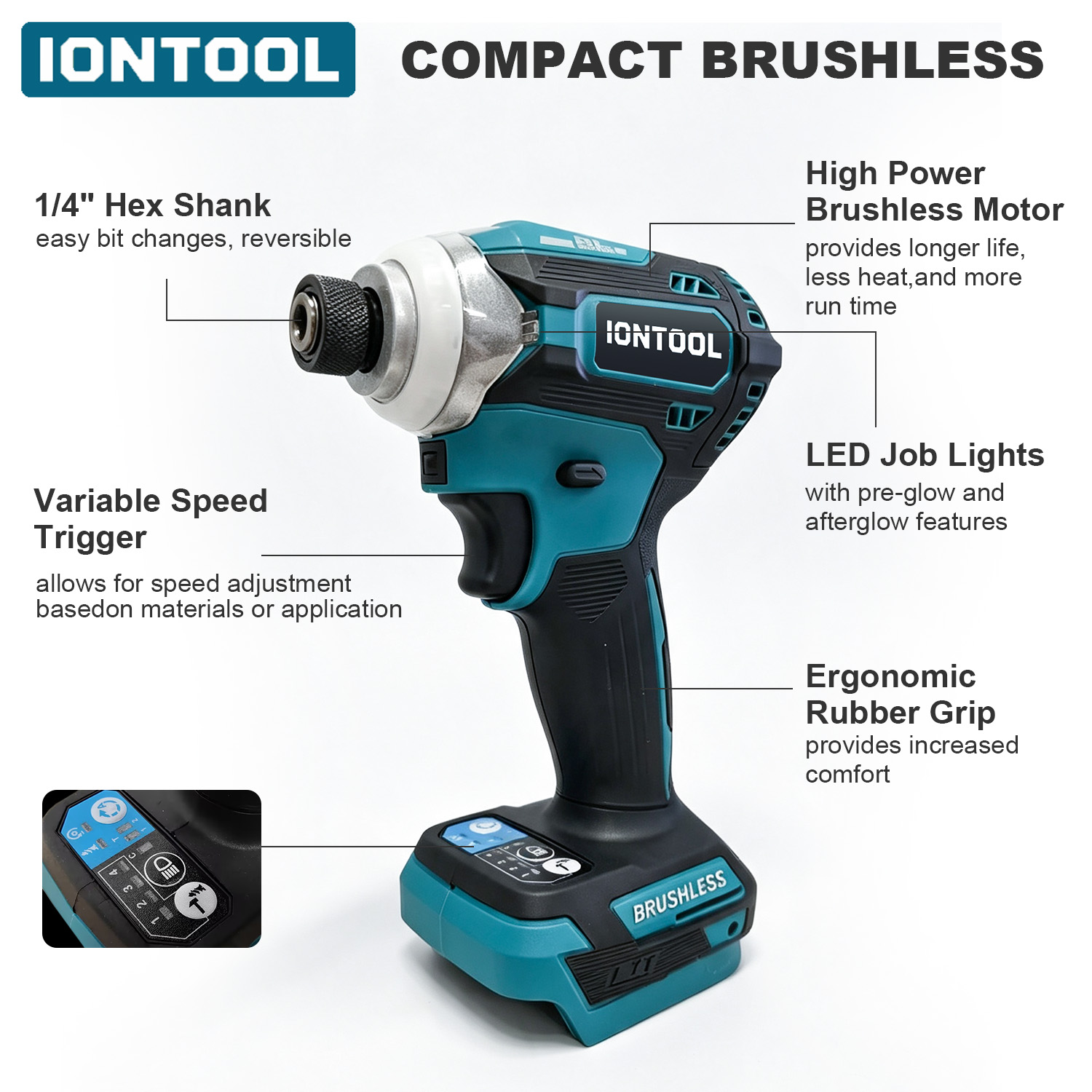 IONTOOL 3600RPM ไขควงกระแทกไร้ - Home Improvement Items บทวิจารณ์และราคา