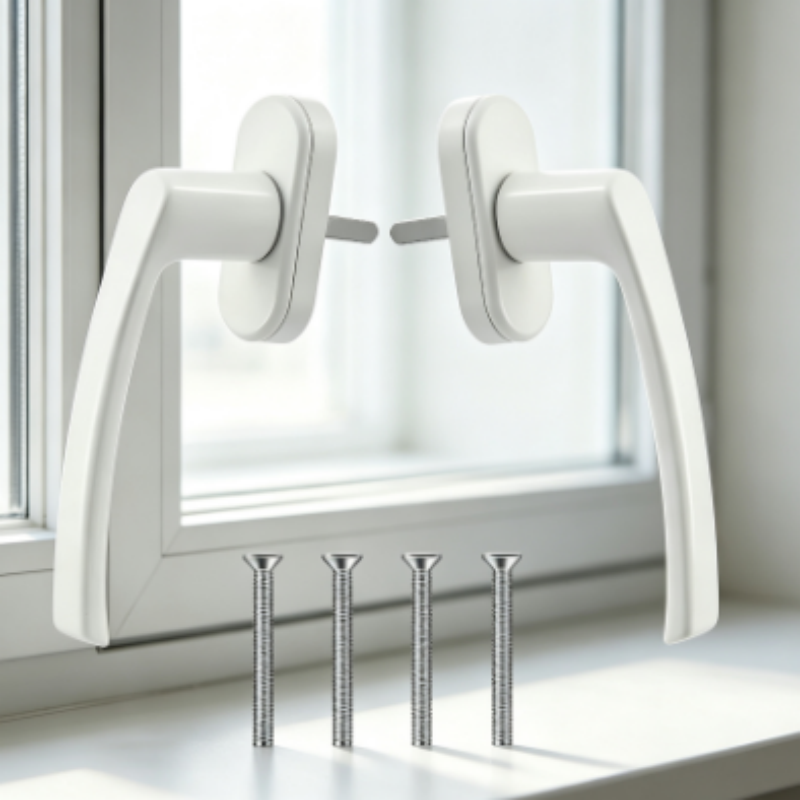มือจับหน้าต่างเลื่อนกันลื่นสีข - Home Improvement Kit บทวิจารณ์และราคา